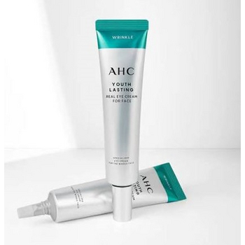 AHC Youth Lasting Real Eye Cream For Face омолаживающий крем  крем для век и лица с пептидами, 35 мл