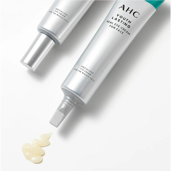 AHC Youth Lasting Real Eye Cream For Face омолаживающий крем  крем для век и лица с пептидами, 35 мл