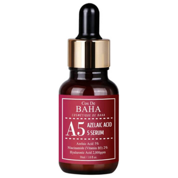Cos de Baha Корректирующая сыворотка с 5% азелаиновой кислотой Azelaic Acid 5% Serum (A5), 30ml -