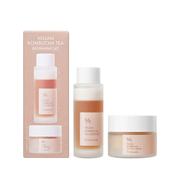 Dr.C Vegan Kombucha Beginning Set, 50ml+30g - Набор эссенция +крем с комбучей