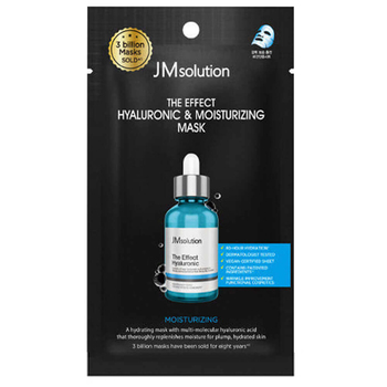 JM Solution The Effect Hyaluronic & Moisturizing Mask 24мл Увлажняющая тканевая маска с гиалуроновой кислотой
