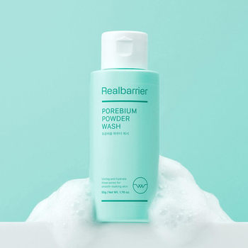 Real Barrier Porebium Powder Wash, 50g - Энзимная пудра для глубокого очищения