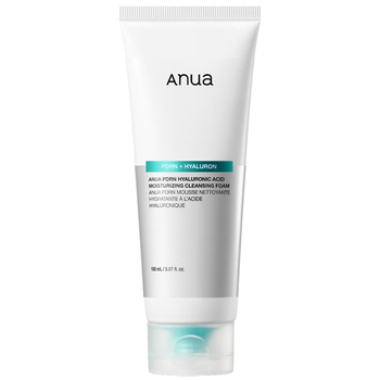 Anua PDRN Hyaluronic Acid Moisturizing Cleansing Foam 150мл Увлажняющая пенка для умывания с ПДРН и гиалуроновой кислотой