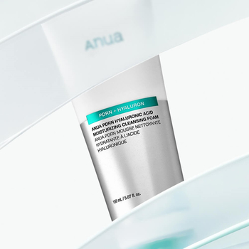 Anua PDRN Hyaluronic Acid Moisturizing Cleansing Foam 150мл Увлажняющая пенка для умывания с ПДРН и гиалуроновой кислотой