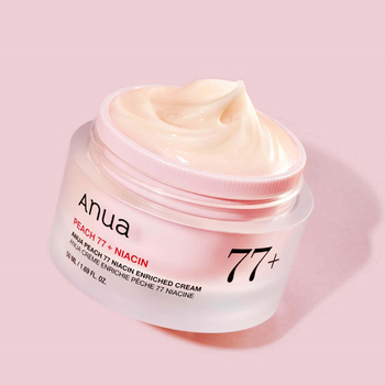 Anua Peach 77 Niacin Enriched Cream 50мл Укрепляющий крем с ниацинамидом