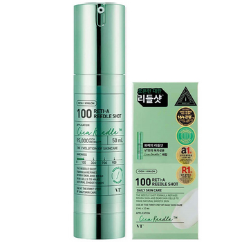 VT Cosmetics RETI-A REEDLE SHOT 100 50мл Бустер-сыворотка с микроиглами и ретинолом