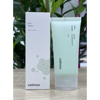 Celimax The Real Cica Soothing Cream 50мл Успокаивающий крем с центеллой