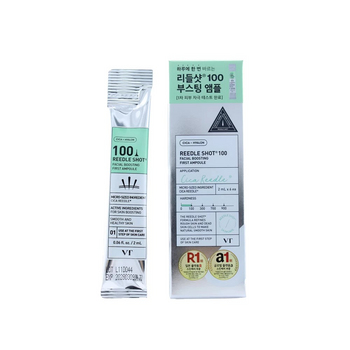 VT Cosmetics Reedle Shot 100 Facial Boosting First Ampoule 2мл * 6шт Сыворотка для лица с микроиглами