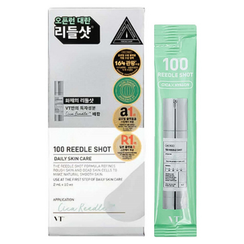 VT Cosmetics Cosmetics Reedle Shot 100 10 * 2 мл Интенсивная бустер-сыворотка с микроиглами