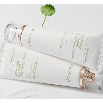 JMsolution Cica Made Calming Cleansing Foam, 120ml - Успокаивающая пенка для умывания с центеллой